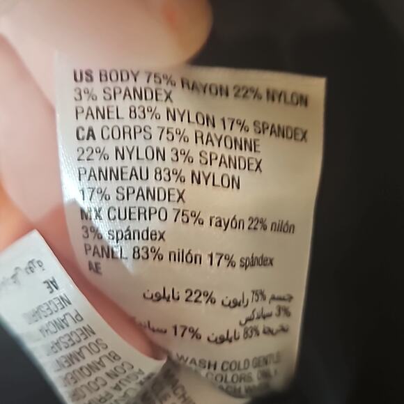 NWT Charter Club Navy Capri Pants Waist Smoothing Tummy Slimming - Picture 6 of 7